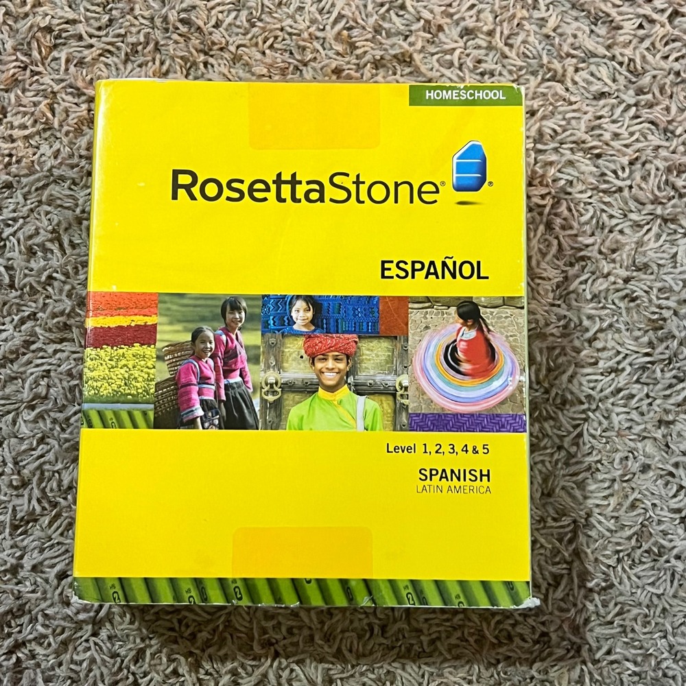 Rosetta Stone Spanish Homeschool Edition‎ Levels 1-5 for Computer
